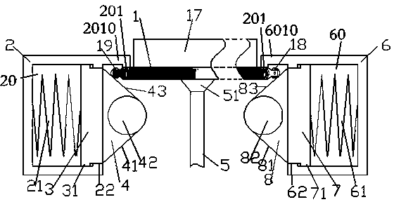 Solar cell panel installation component with vacuum chunk device as assembly/disassembly driving device