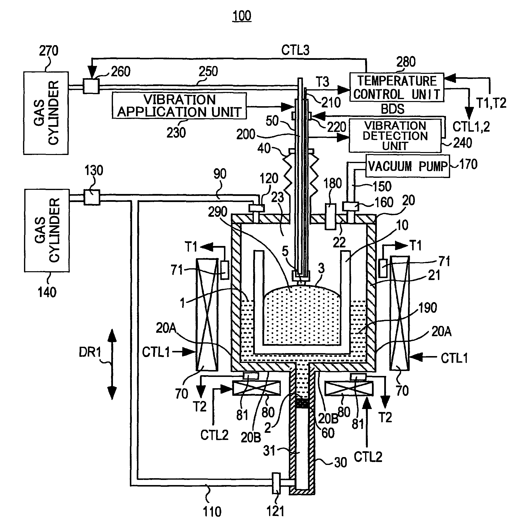 Crystal growth apparatus and manufacturing method of group III nitride crystal