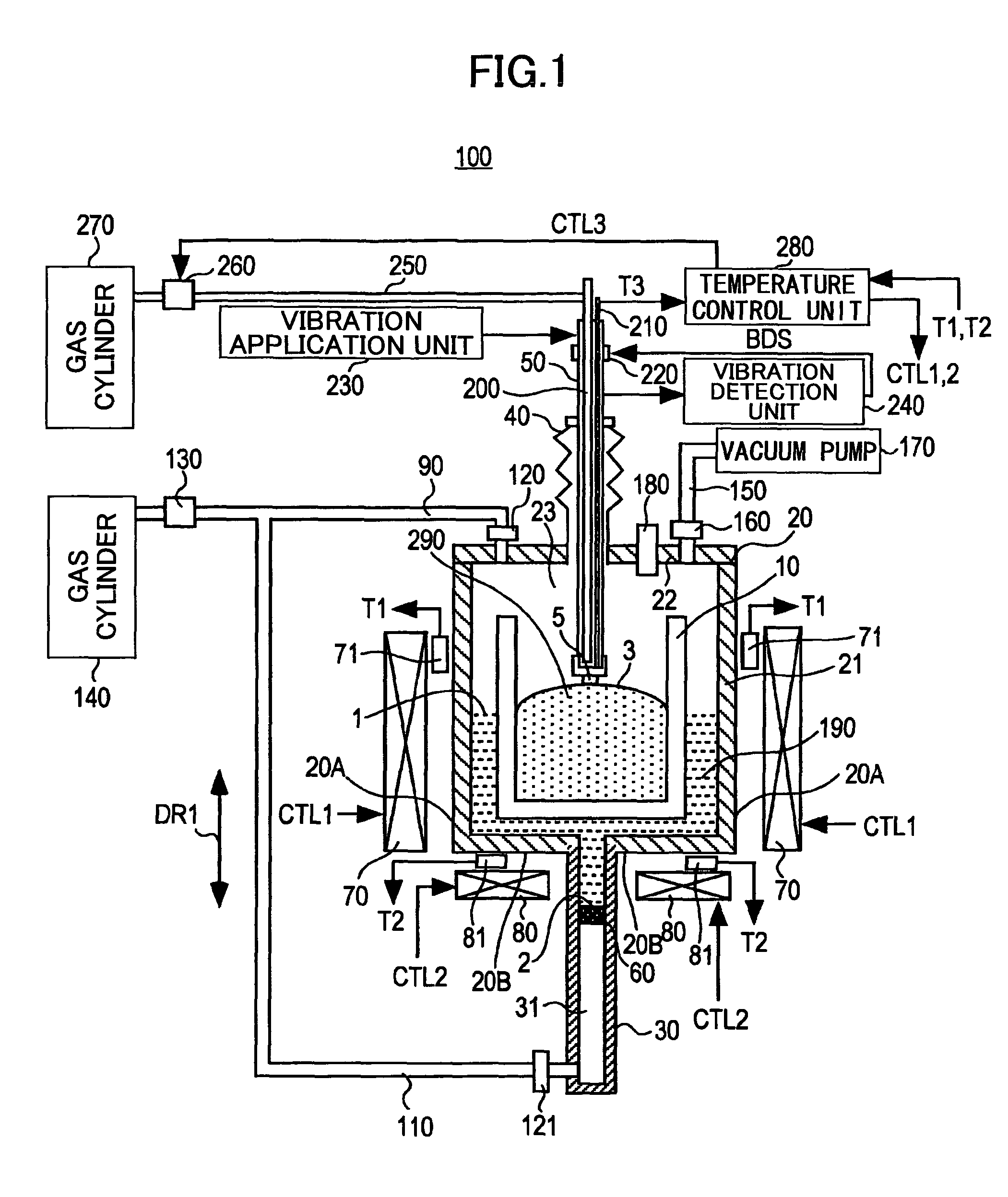 Crystal growth apparatus and manufacturing method of group III nitride crystal