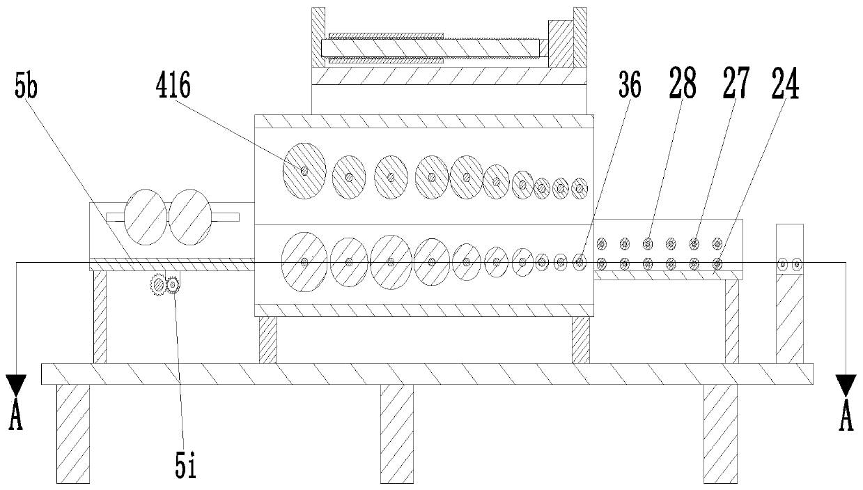 Roll-in forming method for building profile steel
