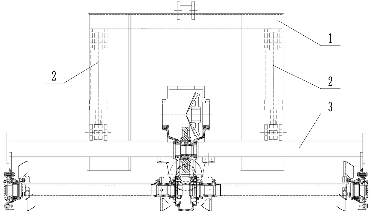 Short-shaft rotary self-balancing mechanism