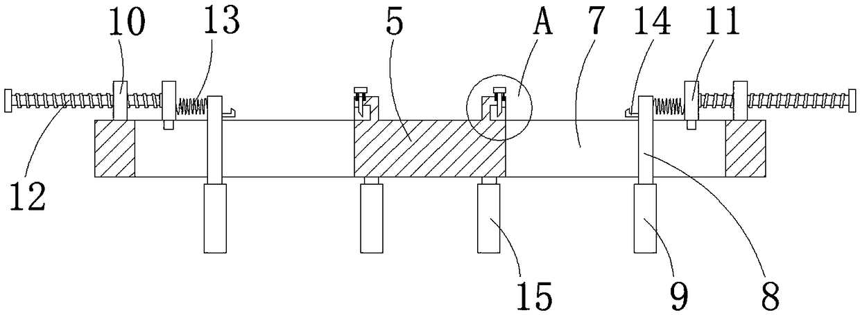 Textile fabric hanging device