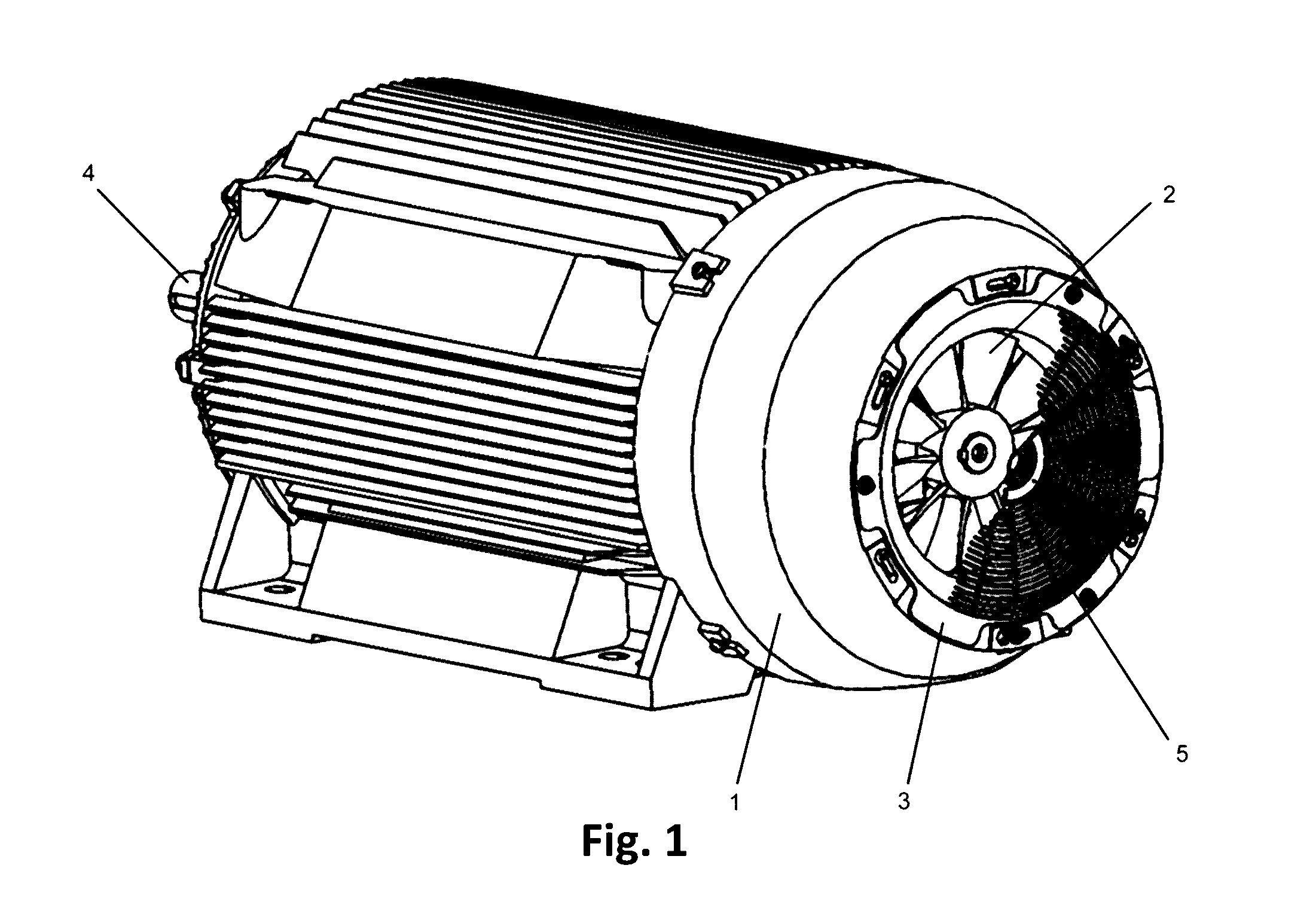 System For Fixing The Inner Air Deflector On Deflective Cover For Rotating Electrical Machine