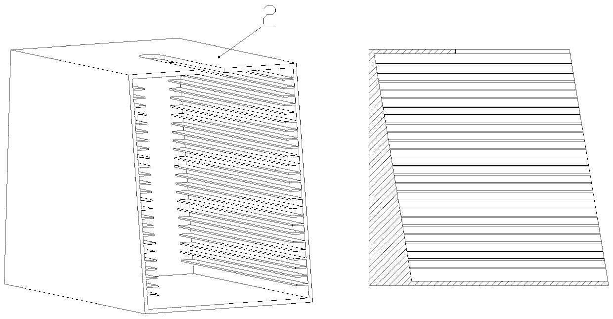 A detection device and method for distinguishing and recording the position of a silicon wafer