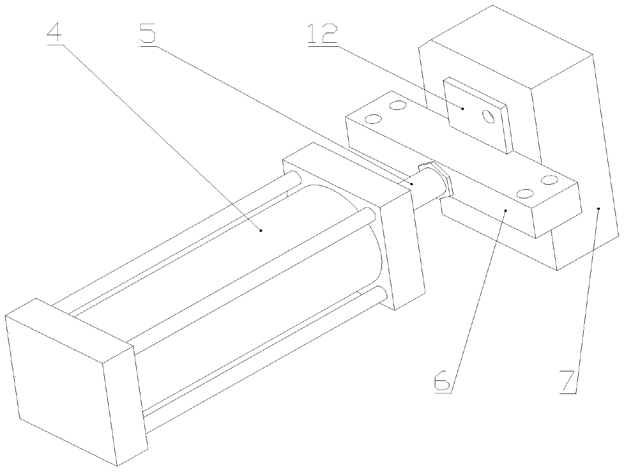 A detection device and method for distinguishing and recording the position of a silicon wafer