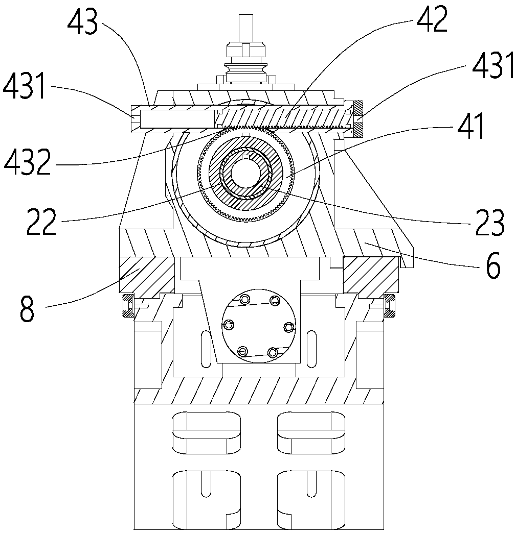Power head capable of adjusting cutter angle