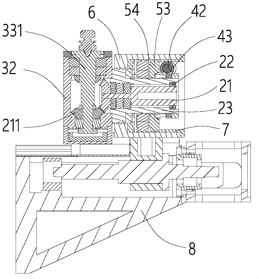 Power head capable of adjusting cutter angle