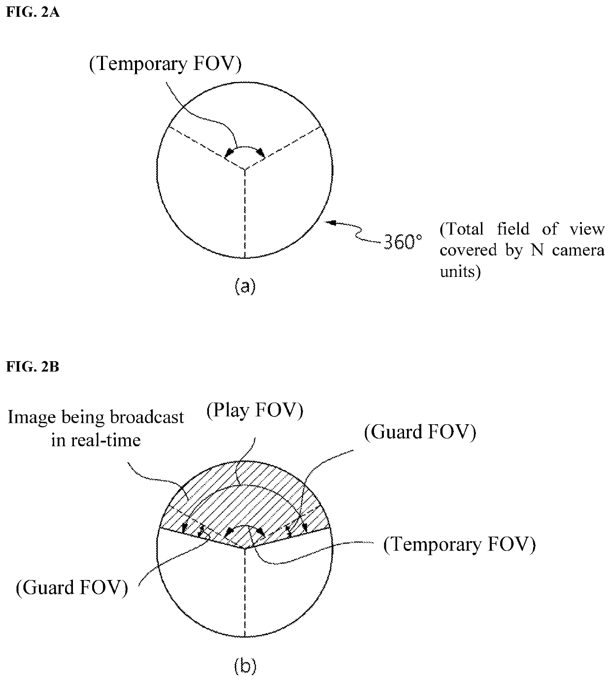 Device and method for broadcasting virtual reality images input from plurality of cameras in real time