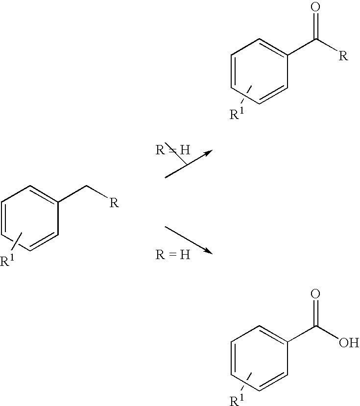 Oxidation process for aromatic compound