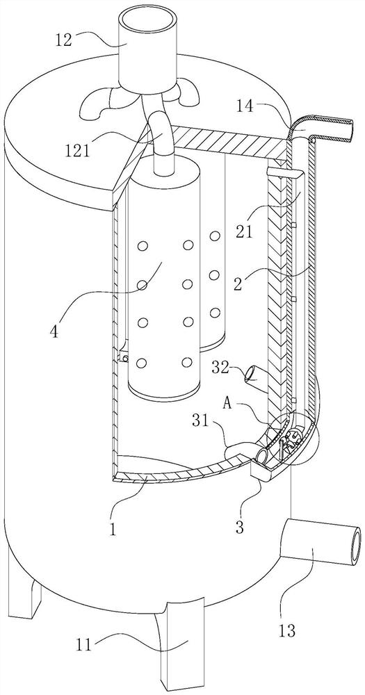 Straw and excrement mixed anaerobic fermentation reactor and biogas fermentation process thereof