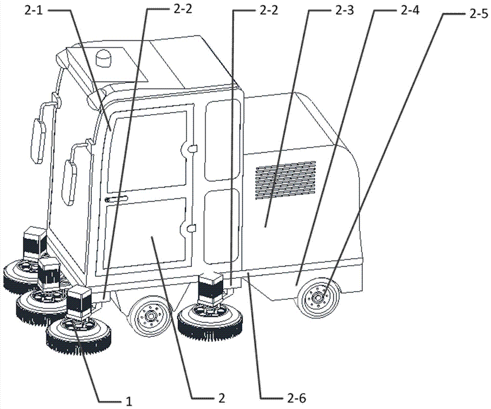 Efficient ice breaking sweeper