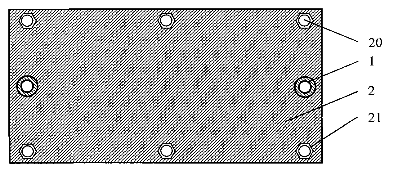 Microtopological-structure plate flow chamber capable of applying electric and shearing force stimulation