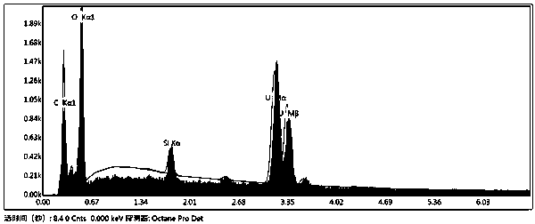 Method for measuring isotopic ratios of uranium-bearing particles by using FIB-TIMS