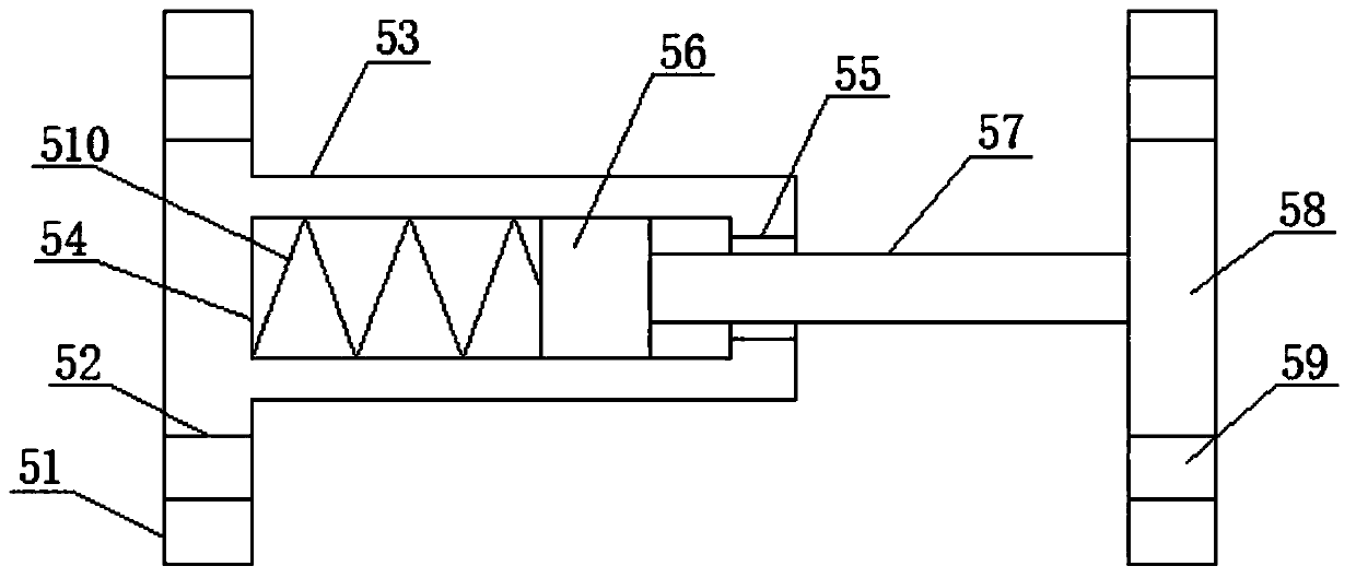 Multi-stage buffered type bottom movement supporting device for object transportation