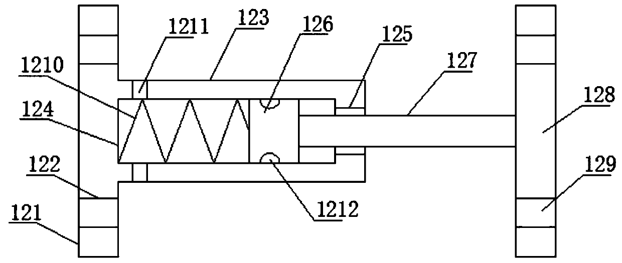 Multi-stage buffered type bottom movement supporting device for object transportation