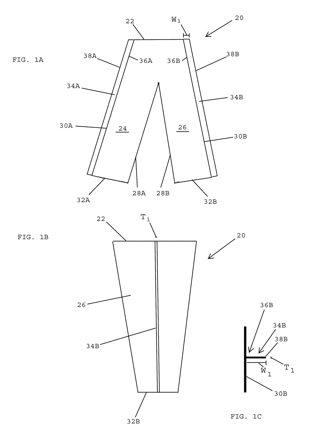 Therapeutic clothing having sensory strips and stress relieving components incorporated therein