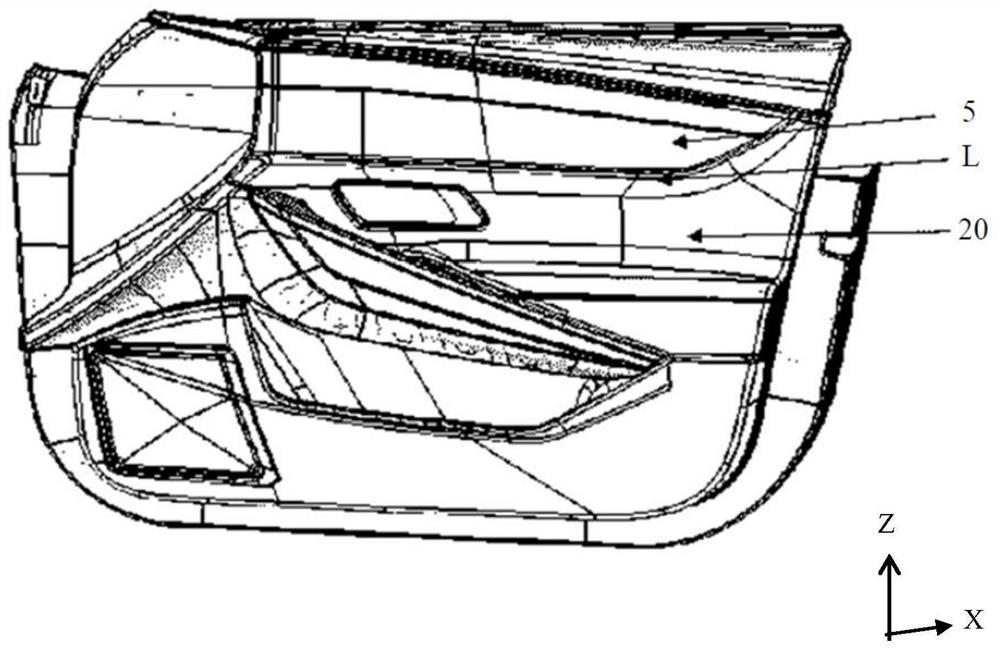 Vehicle interior trim panel armrest and vehicle