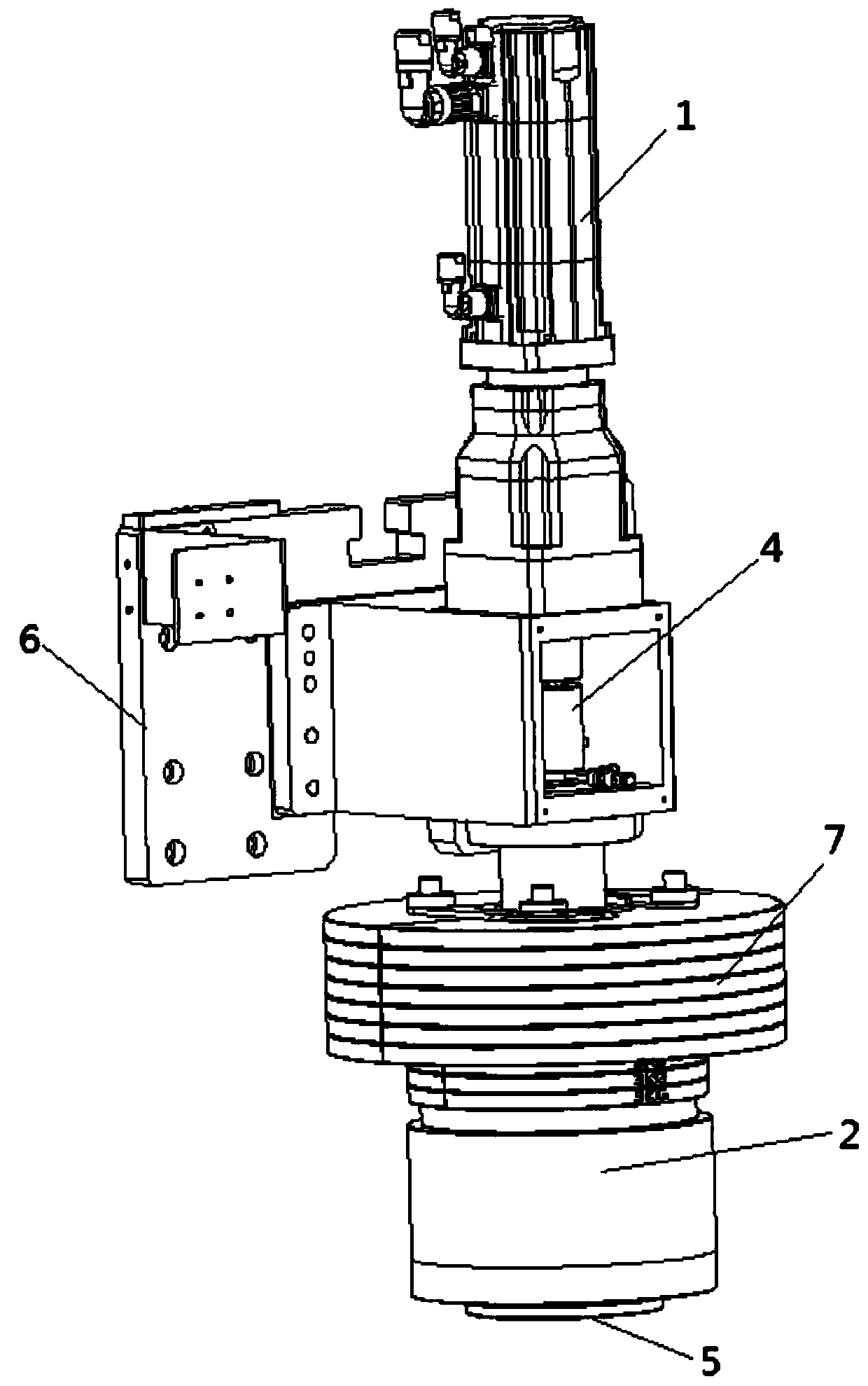 High-accuracy end runout detection device