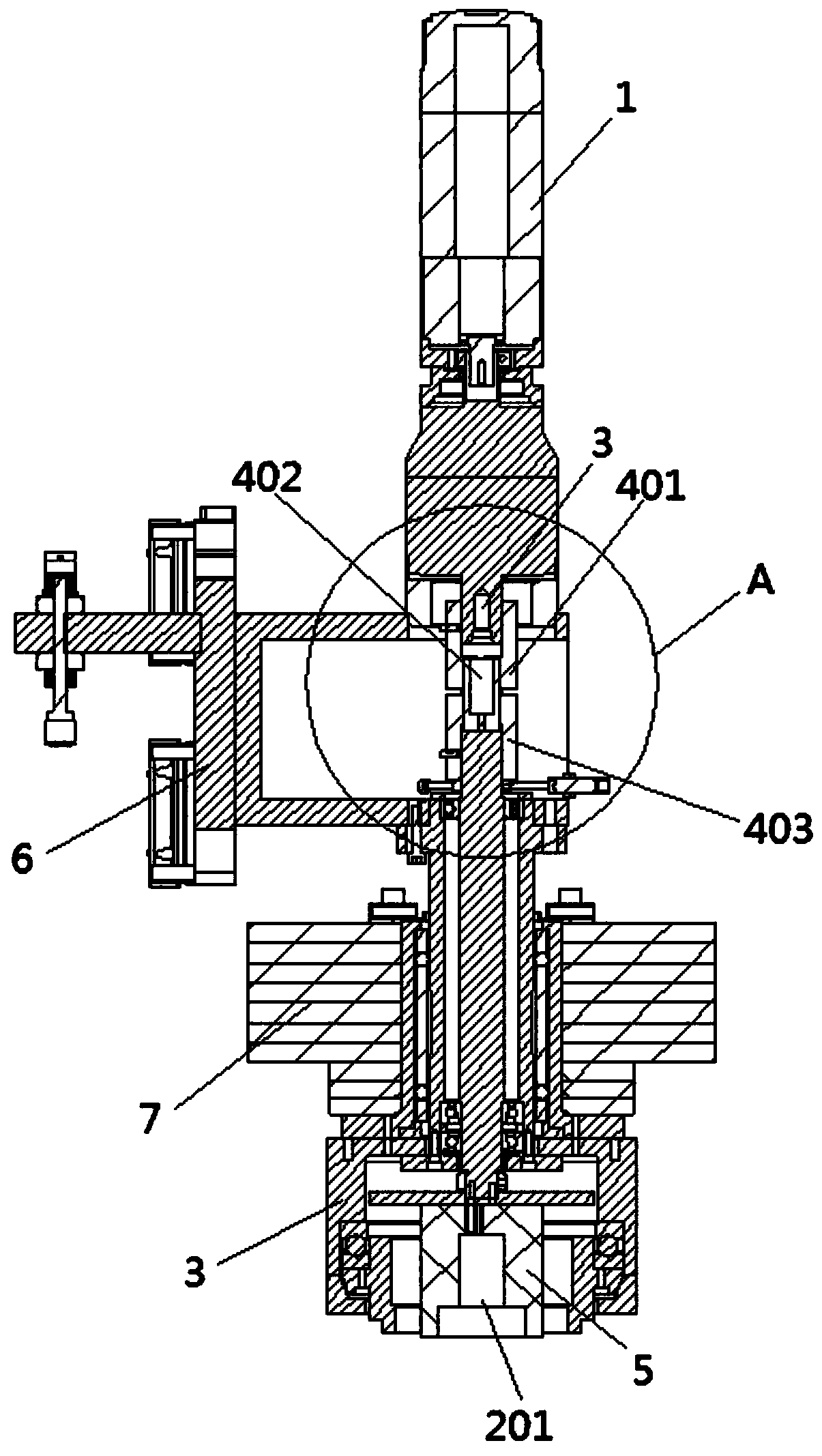 High-accuracy end runout detection device