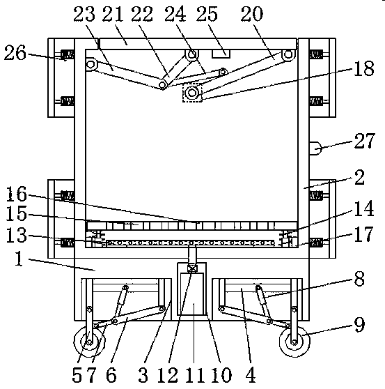 Multifunctional clothing transporting device
