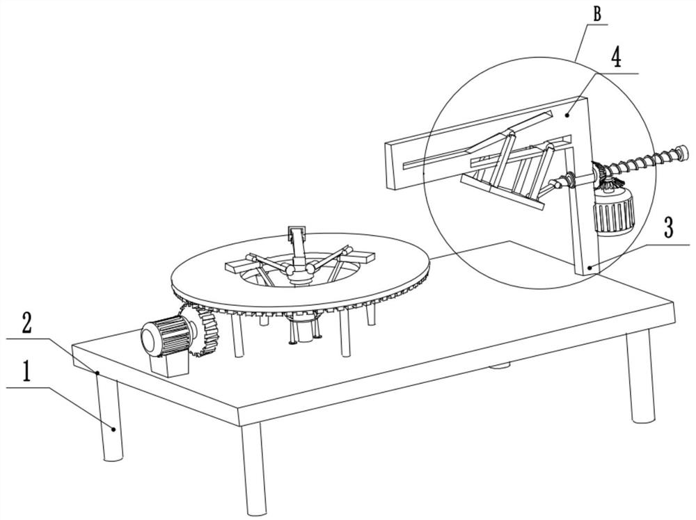 Polishing device for end surface of circular saw web