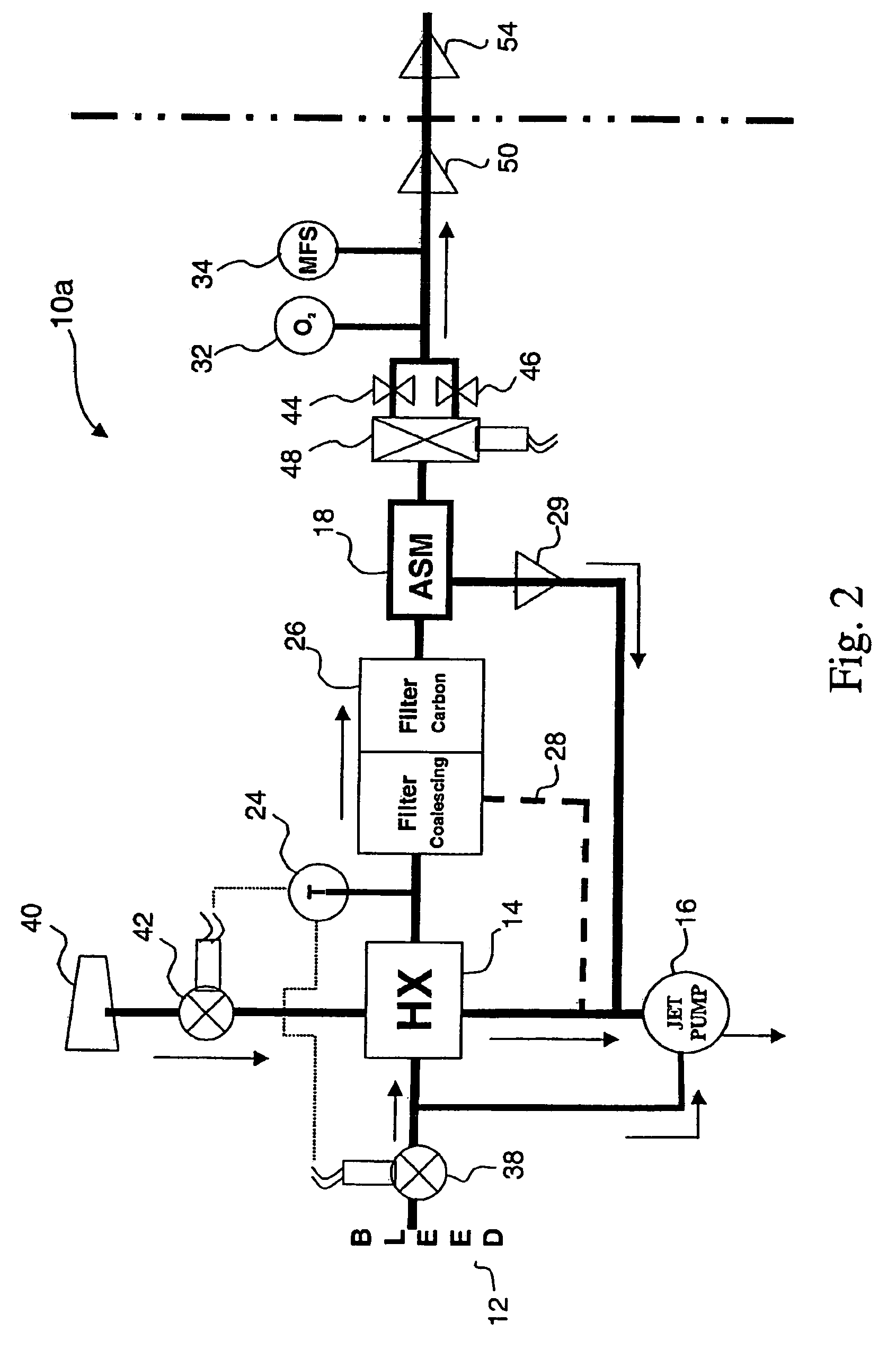 Increasing the performance of aircraft on-board inert gas generating systems by turbocharging