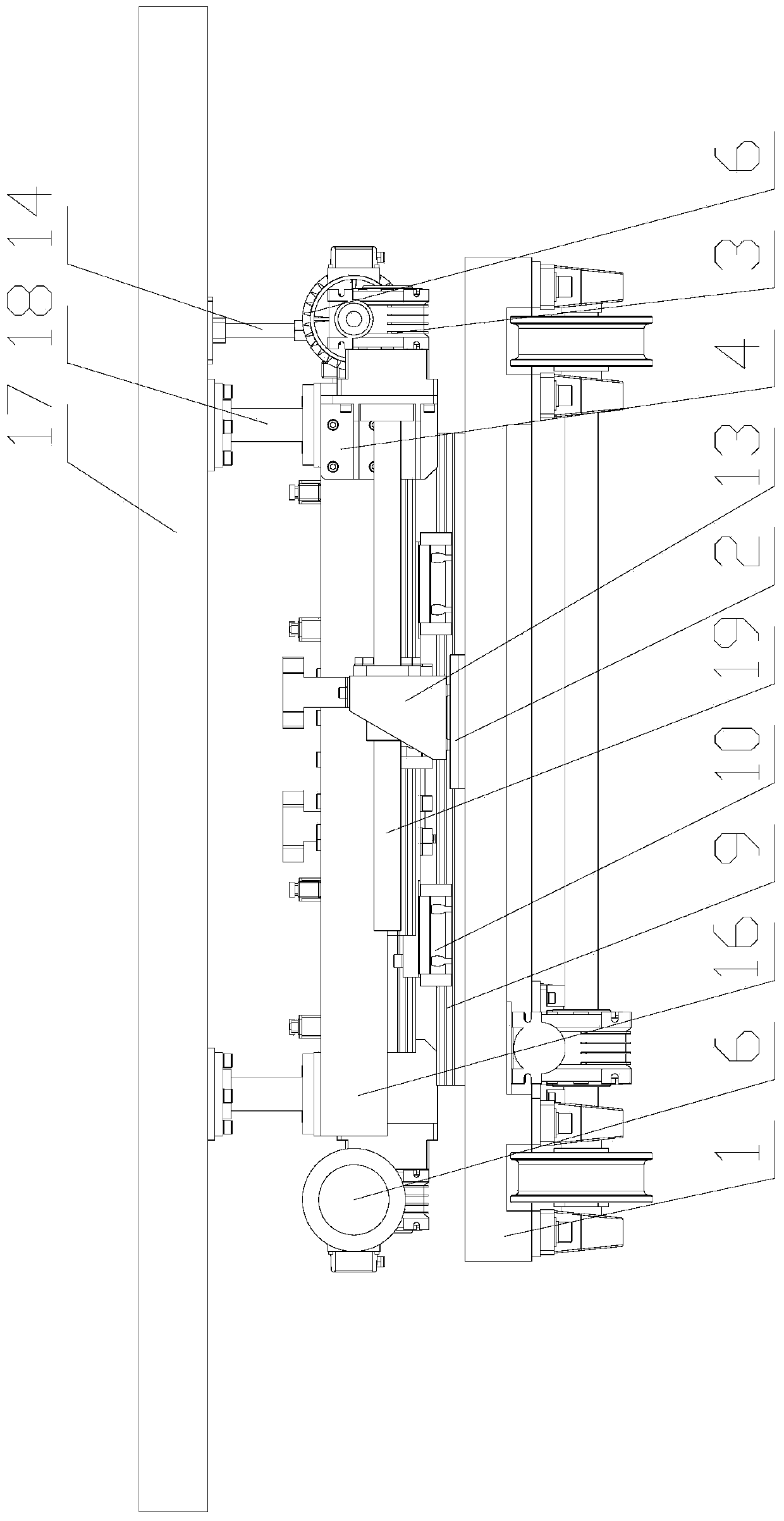 Mobile platform with posture adjusting function