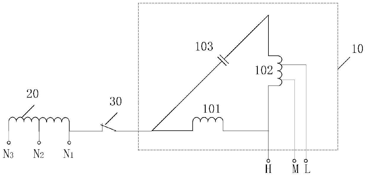 Speed regulation motor