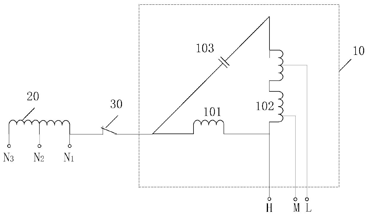 Speed regulation motor