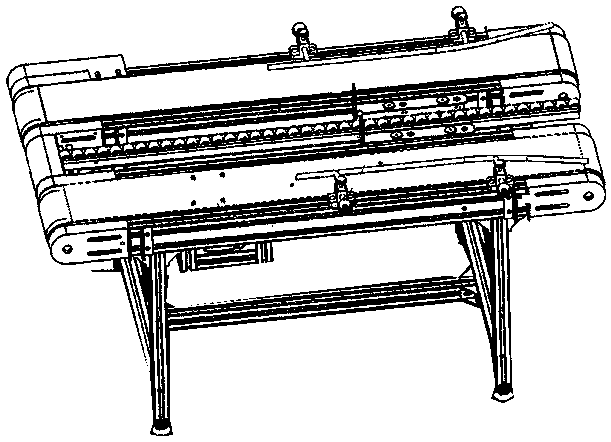 Turning mechanism for irregular packs