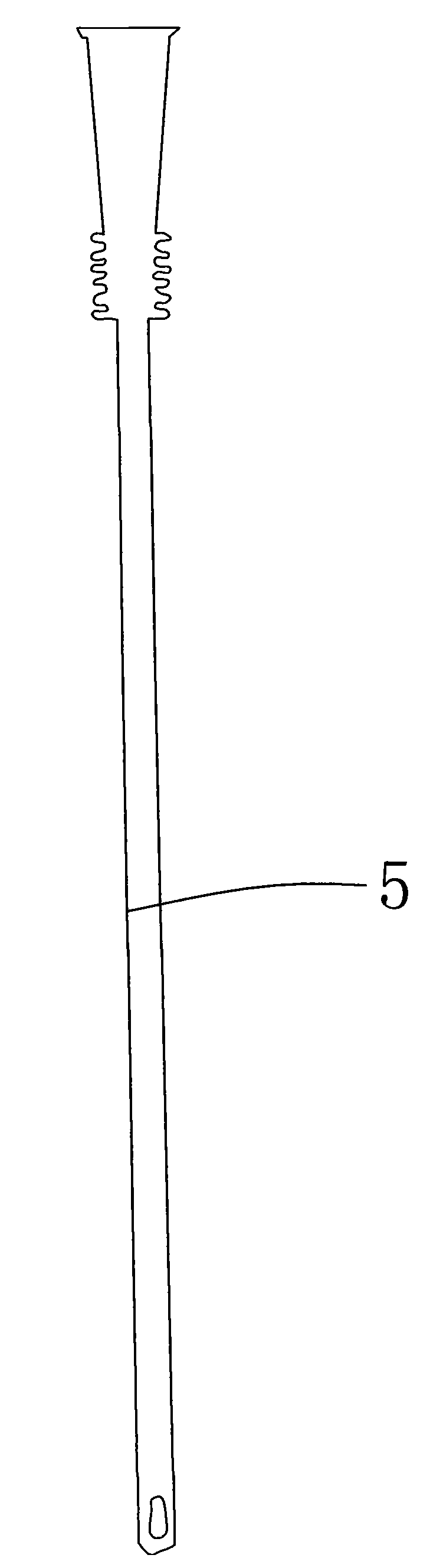 Catheter intubation unsealing device for medical operation