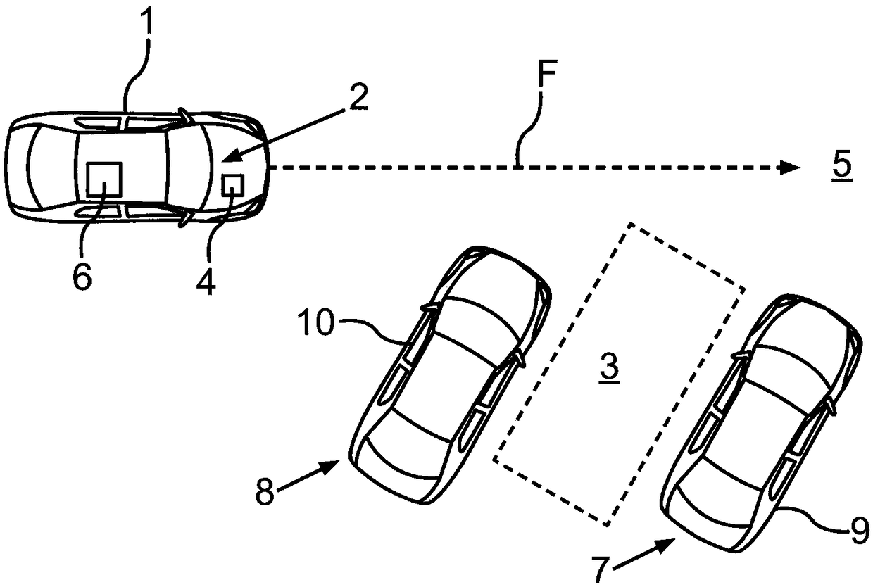 Method for characterizing parking space, parking assistance system and motor vehicle