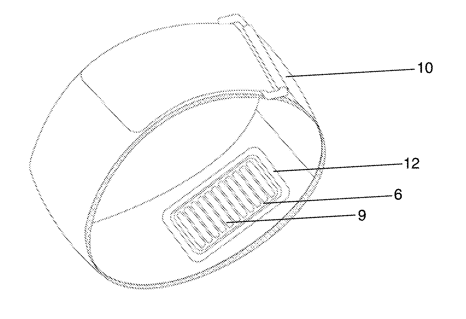 Remote unattended low level light therapy orthopedic device, wearing means and method of use