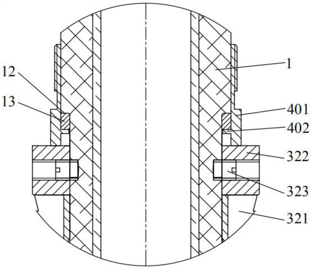 Compound fracturing bridge plug setting device