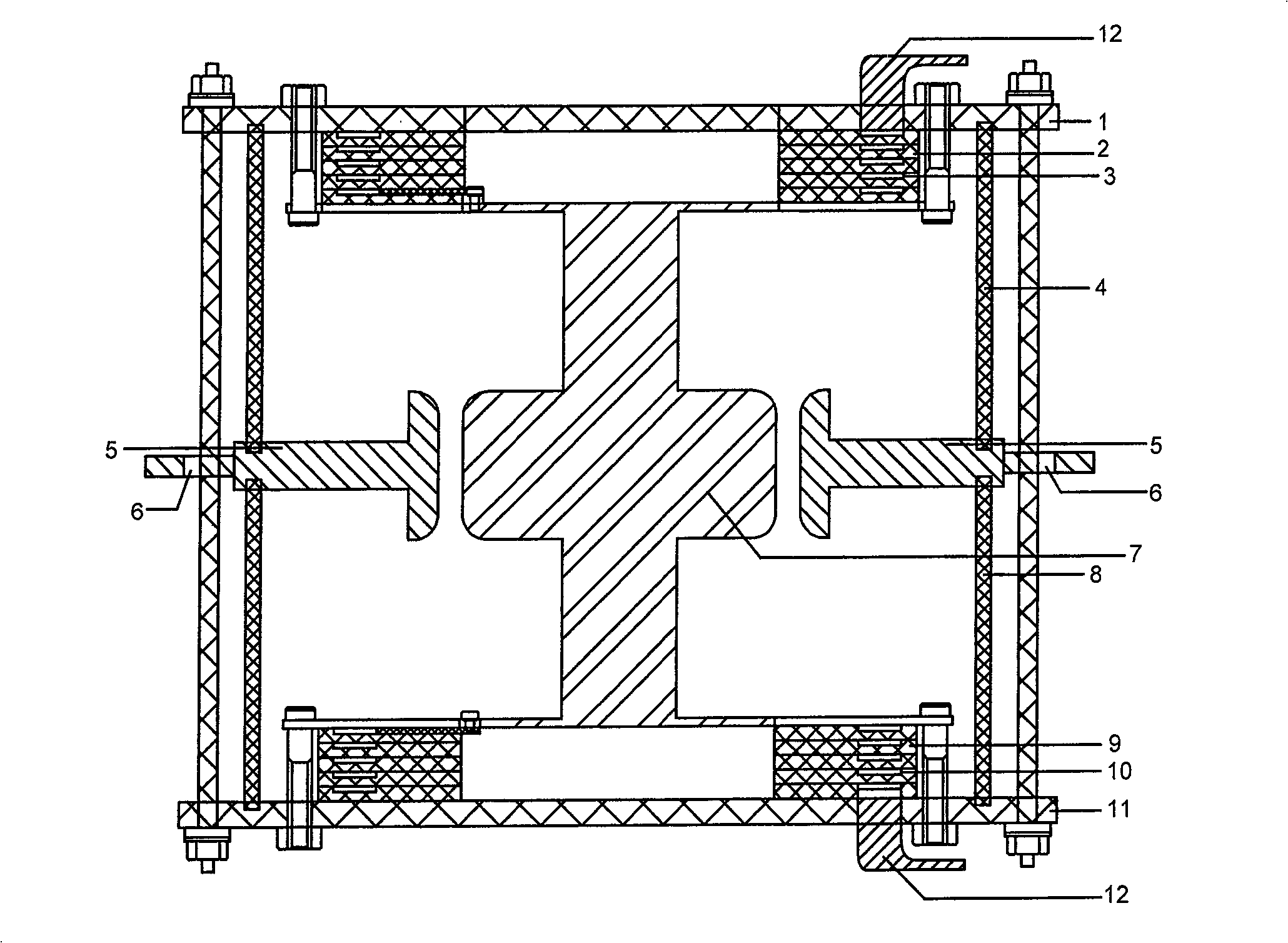 Rotary electric arch pulse power switch