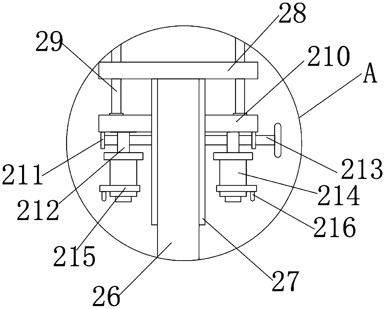 New energy soft package battery guiding assembly