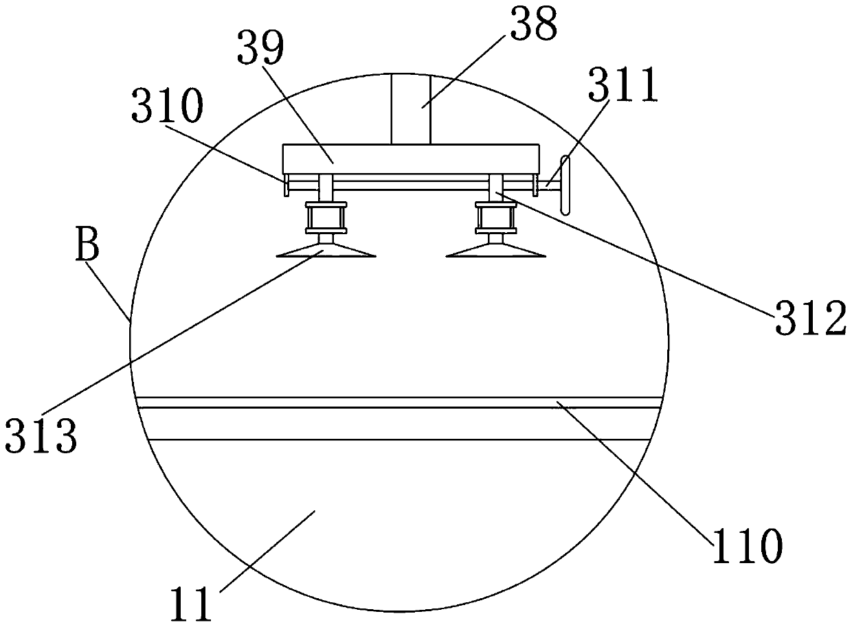 New energy soft package battery guiding assembly