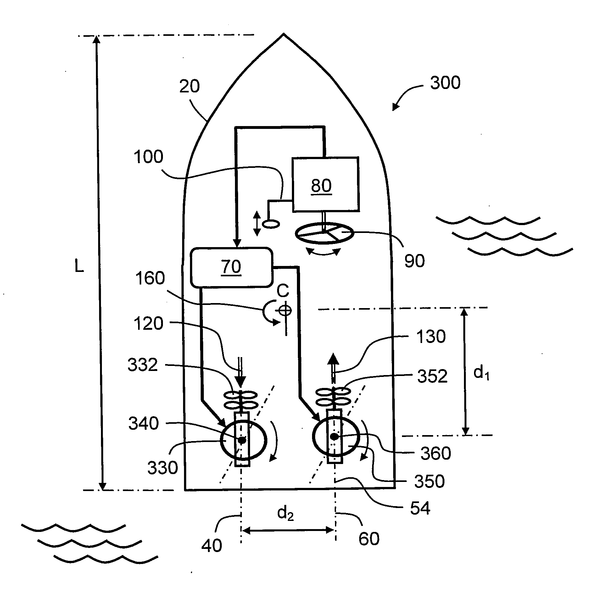 Method and system for maneuvering aquatic vessels