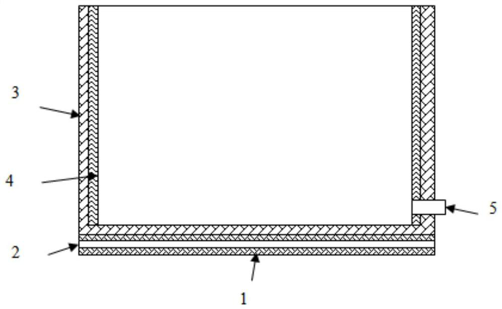 Method for constructing garden on hardened ground