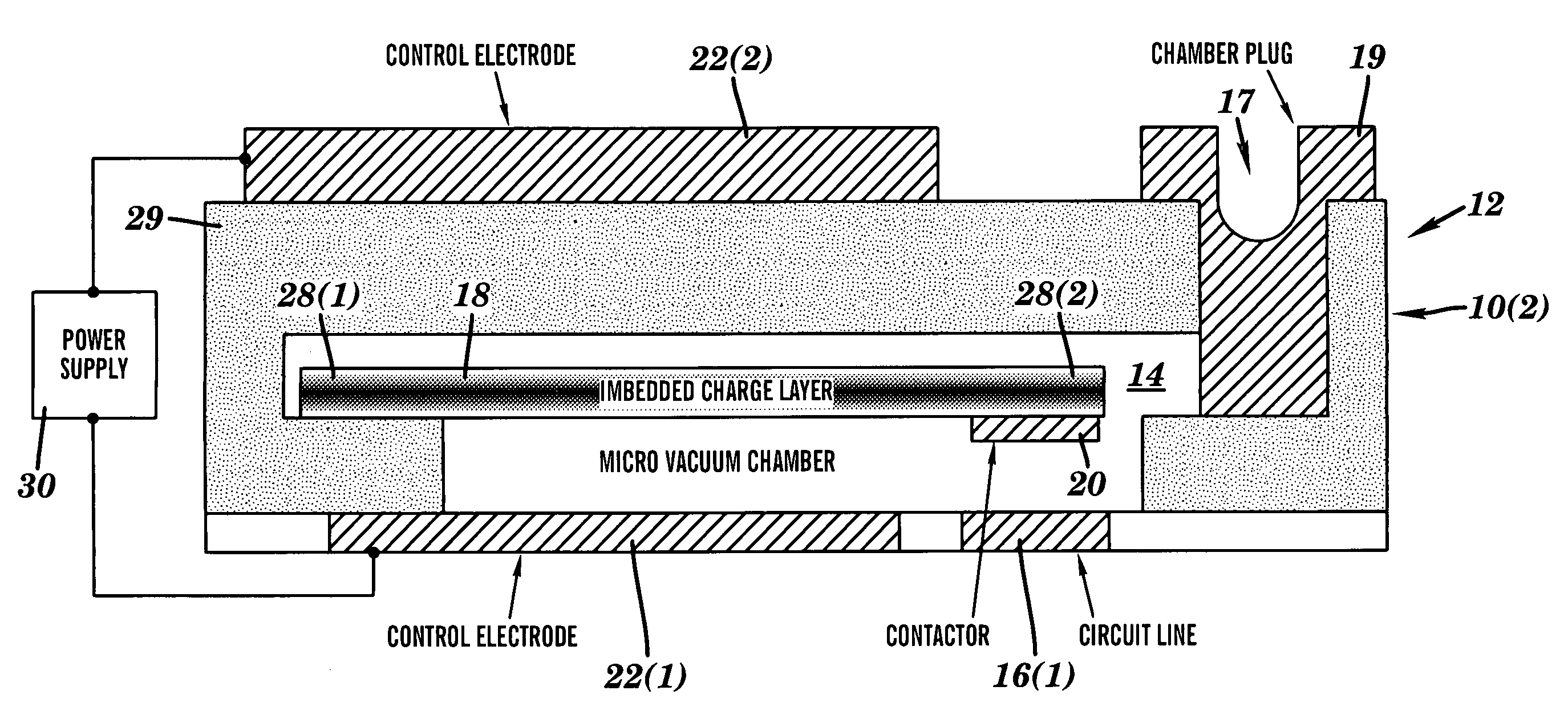 Micro-electro-mechanical switch and a method of using and making thereof
