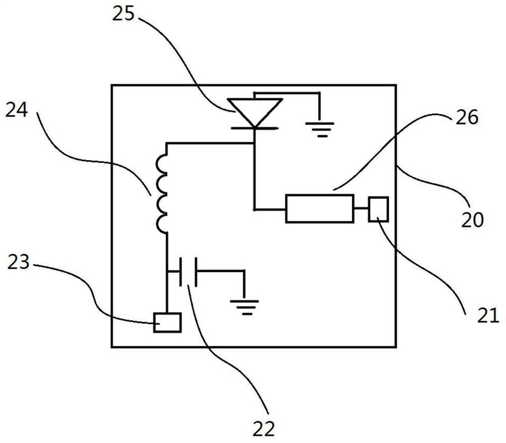 Ultra-wideband coaxial semiconductor laser internal matching circuit