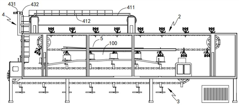 Continuous and automatic trimming equipment for barrel-shaped plastic part ports