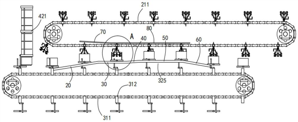 Continuous and automatic trimming equipment for barrel-shaped plastic part ports