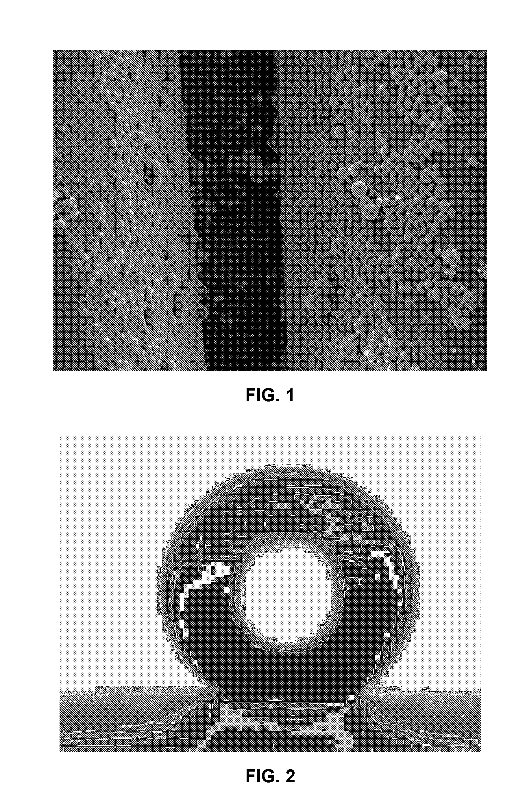 Nano-structured surface and an in situ method for forming the same