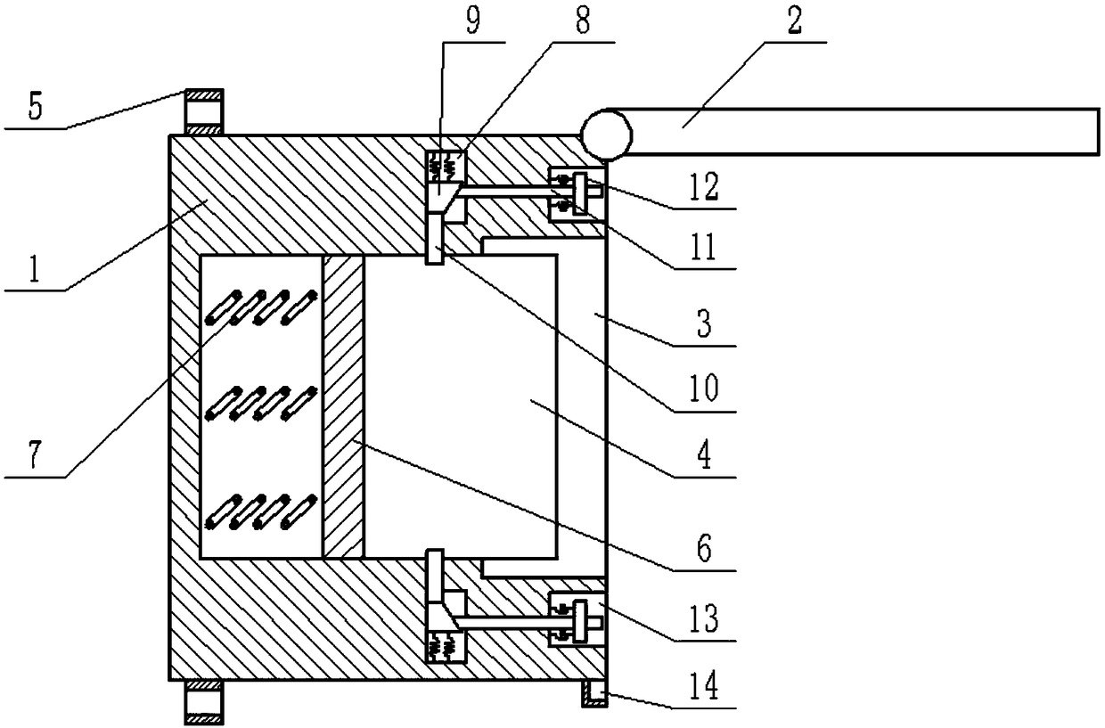 Portable installation device of circuit breaker