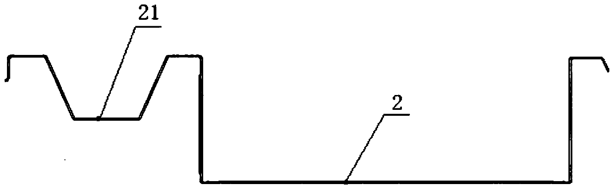 Wind-resistant metal roof and installation method thereof