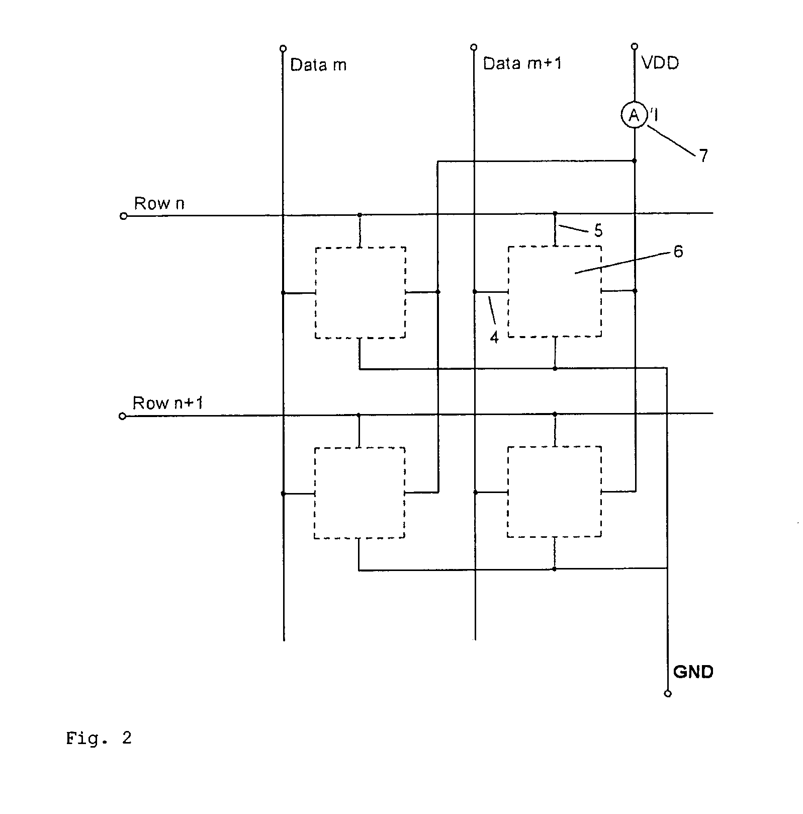 Method and circuit arrangement for the ageing compensation of an organic light-emitting diode and circuit arrangement