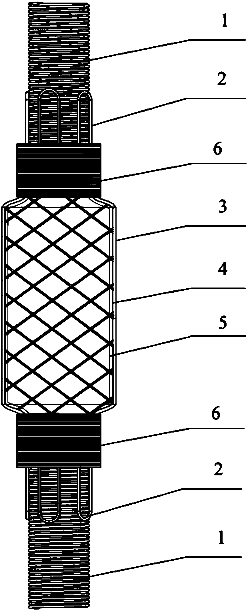 A double-opening braided mesh soft joint artificial muscle