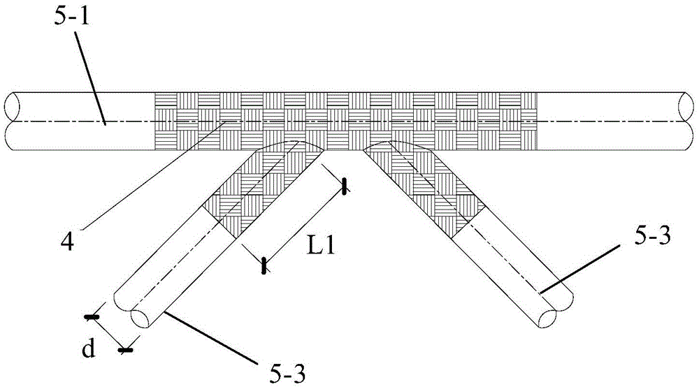 CFRP cloth reinforced structure of steel pipe intersecting joints of steel truss bridge