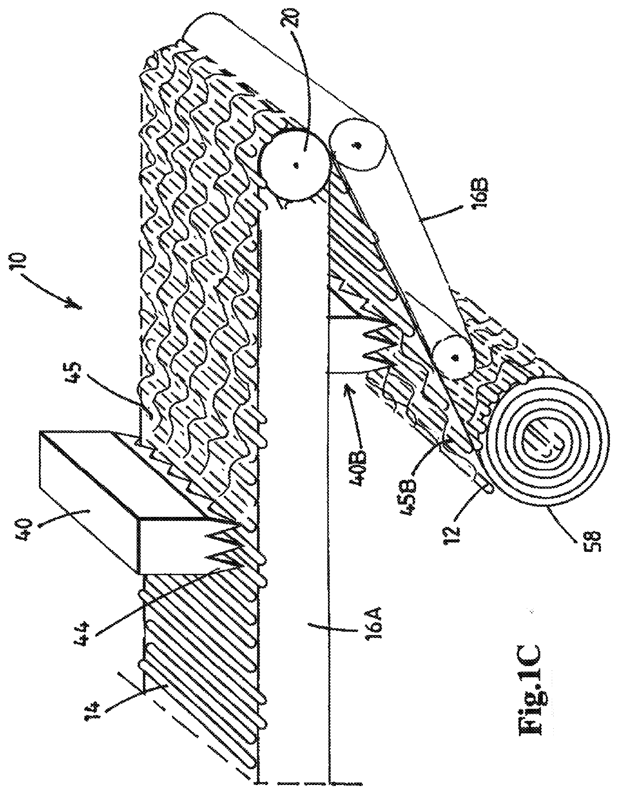 Method and device for producing a ribbon and a thread of bamboo fiber